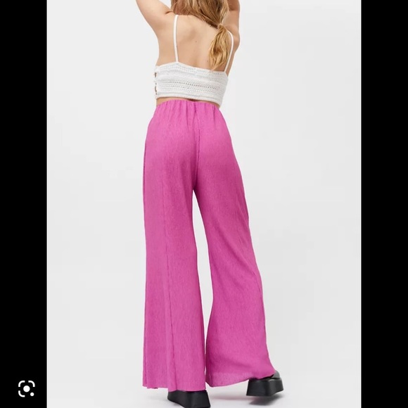 Urban Outfitters solange plisse pull on flare pant - Picture 2 of 4